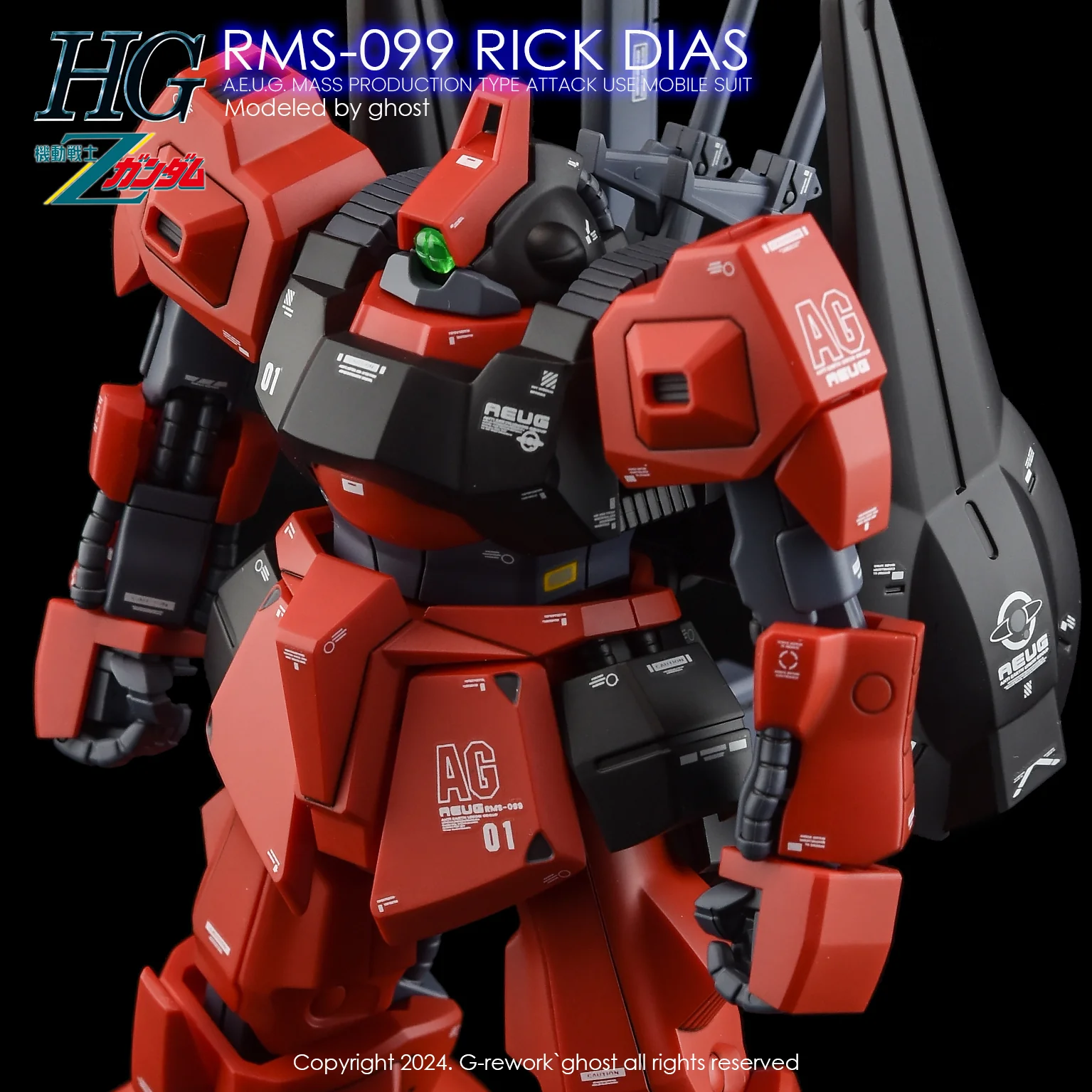 G-REWORK Decal H10 HGUC Rick Dias - Image 14