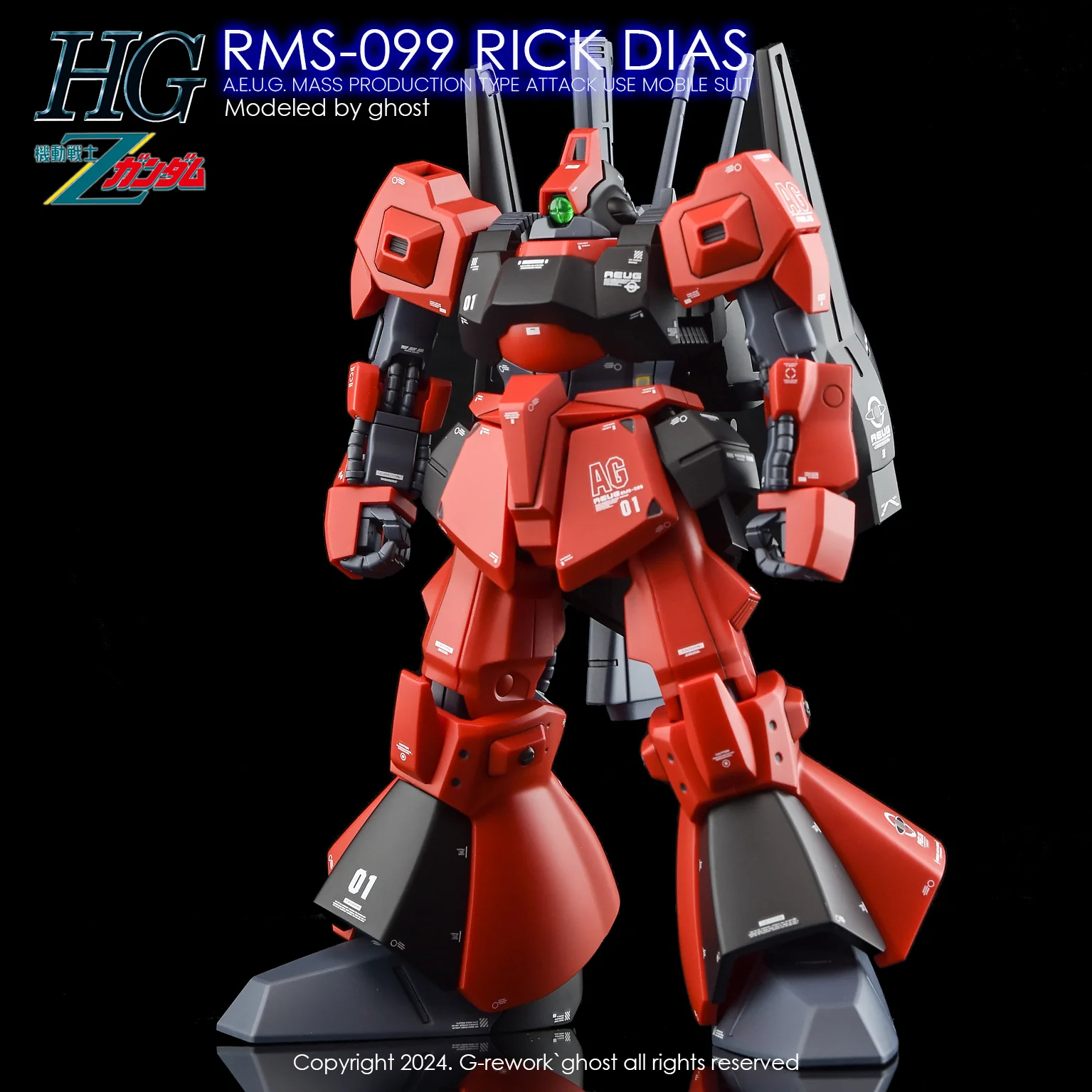 G-REWORK Decal H10 HGUC Rick Dias - Image 4