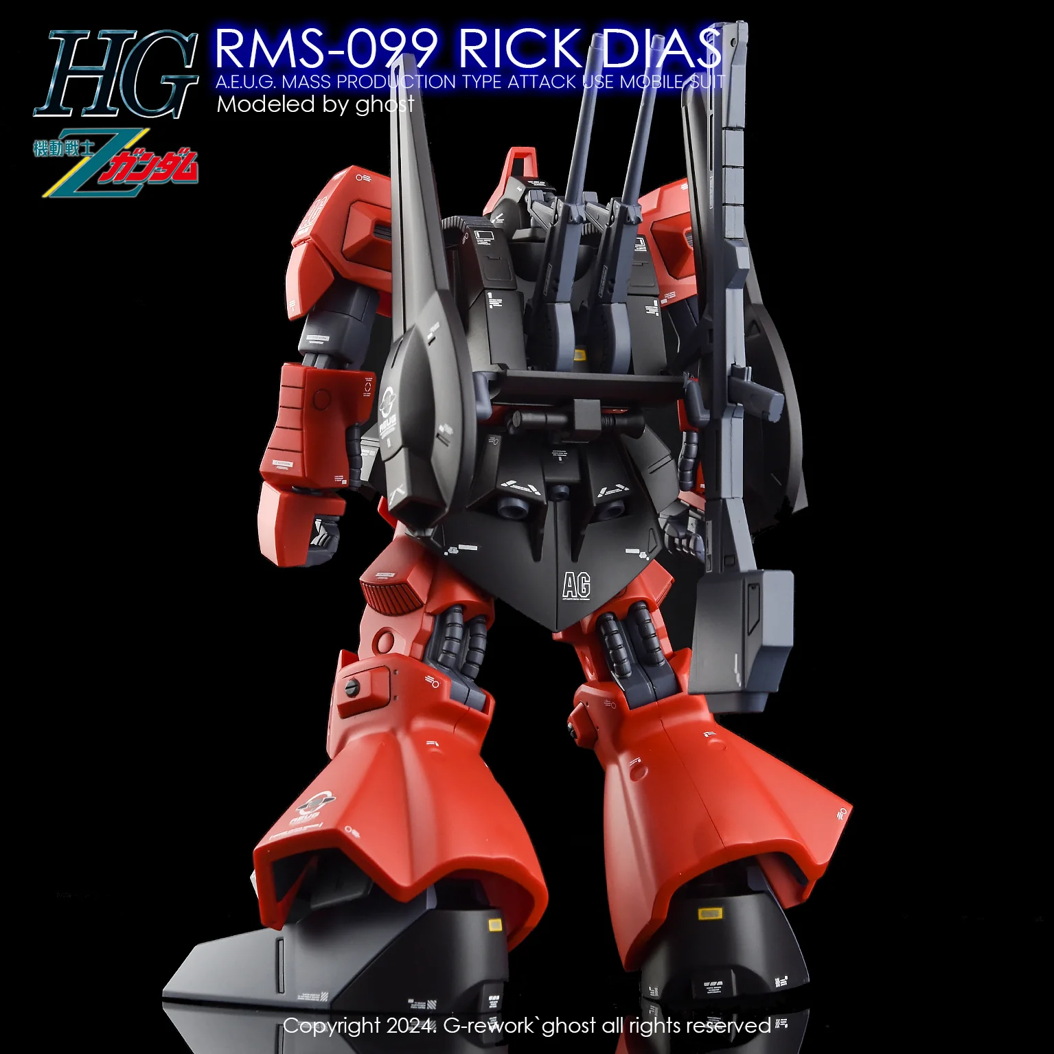 G-REWORK Decal H10 HGUC Rick Dias - Image 7