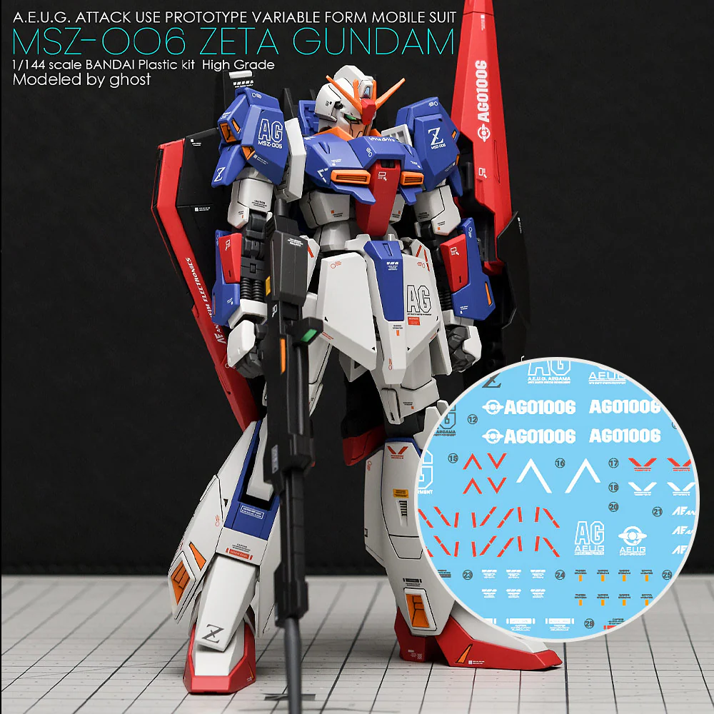G-REWORK Decal H203 HGUC Zeta Gundam Revive