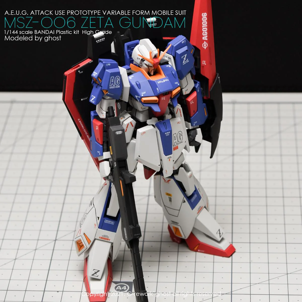 G-REWORK Decal H203 HGUC Zeta Gundam Revive - Image 10