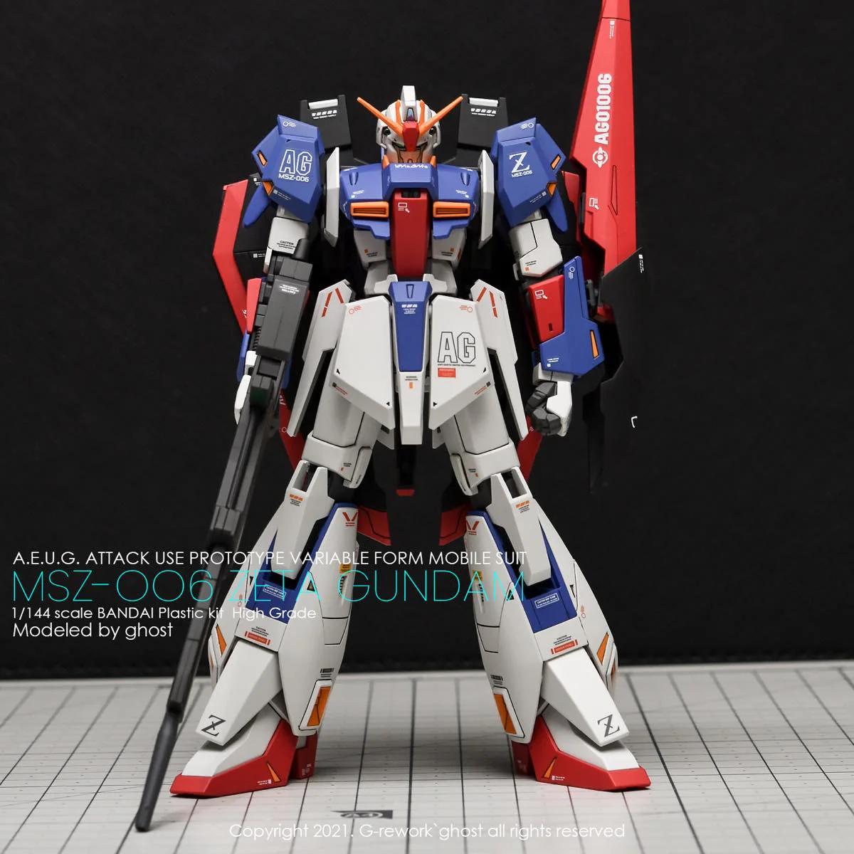 G-REWORK Decal H203 HGUC Zeta Gundam Revive - Image 3