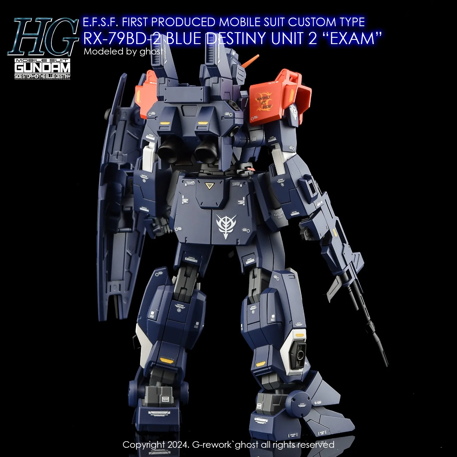 G-REWORK Decal H208 HGUC Blue Destiny Unit 02 EXAM - Image 4
