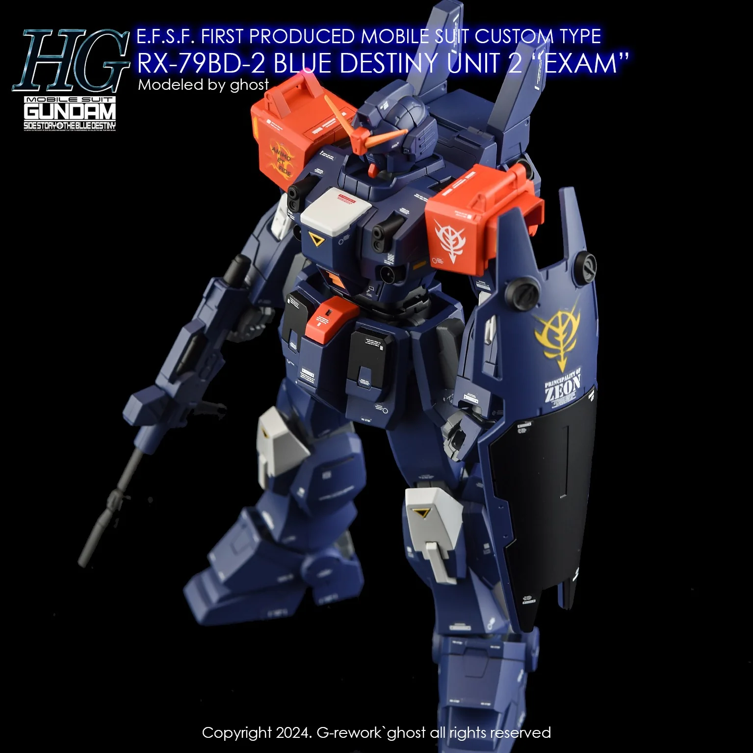 G-REWORK Decal H208 HGUC Blue Destiny Unit 02 EXAM - Image 7