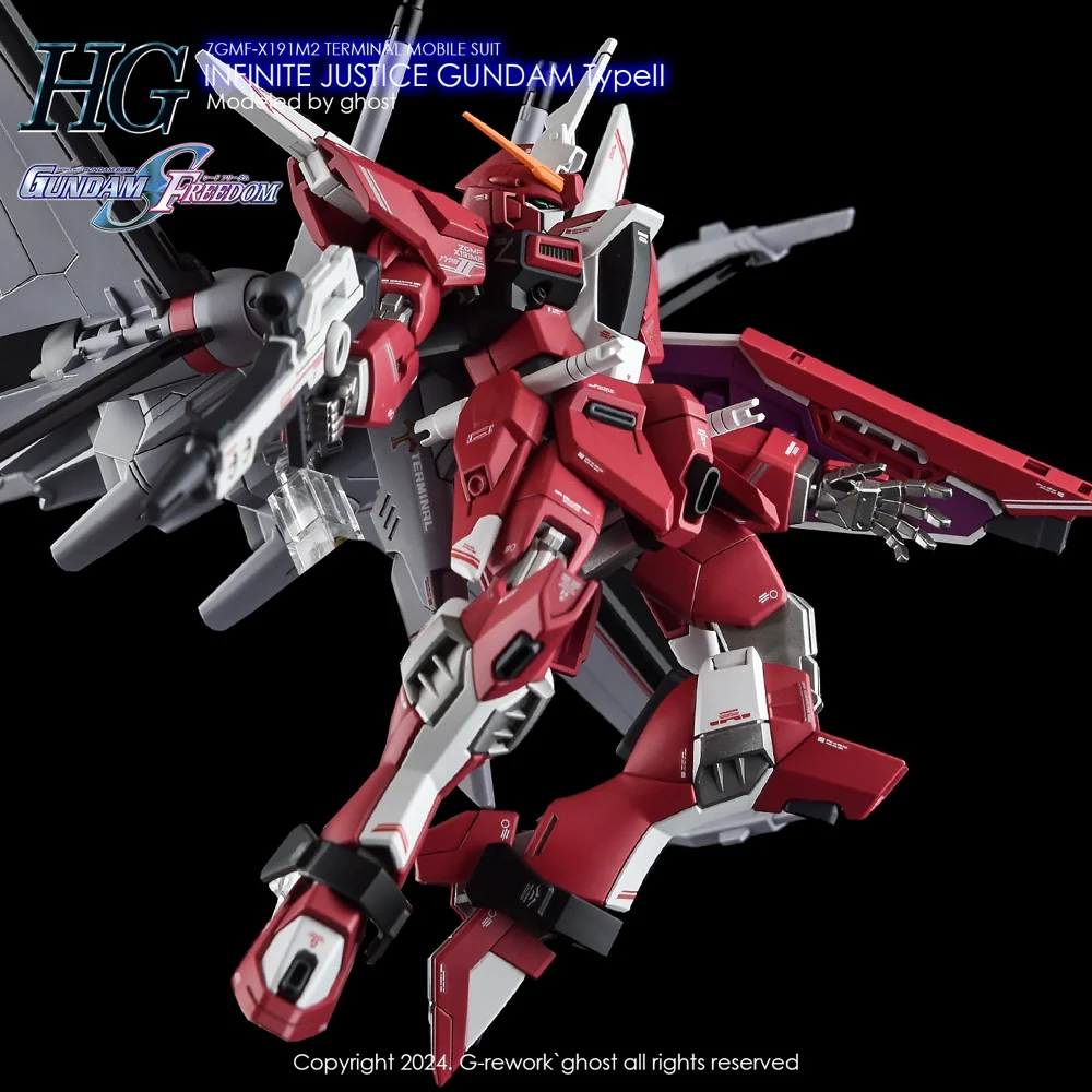 G-REWORK Decal H251 HGCE Infinite Justice Gundam Type II - Image 3