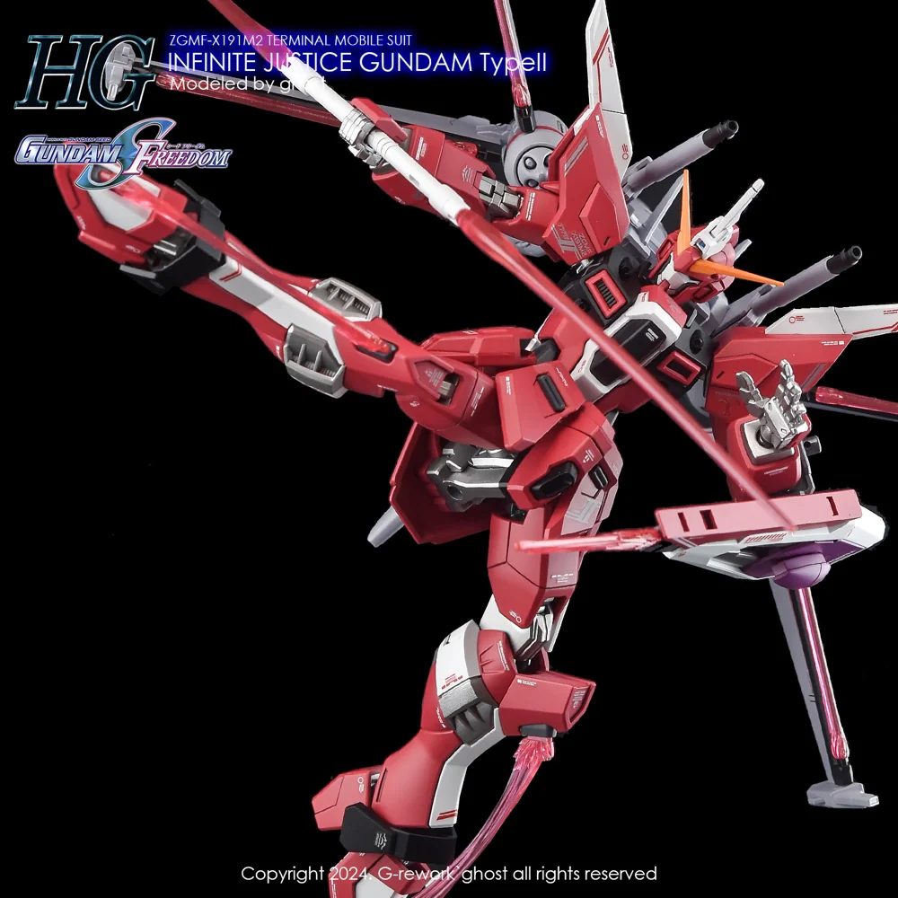 G-REWORK Decal H251 HGCE Infinite Justice Gundam Type II - Image 7