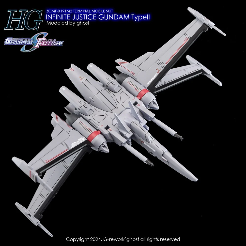 G-REWORK Decal H251 HGCE Infinite Justice Gundam Type II - Image 8