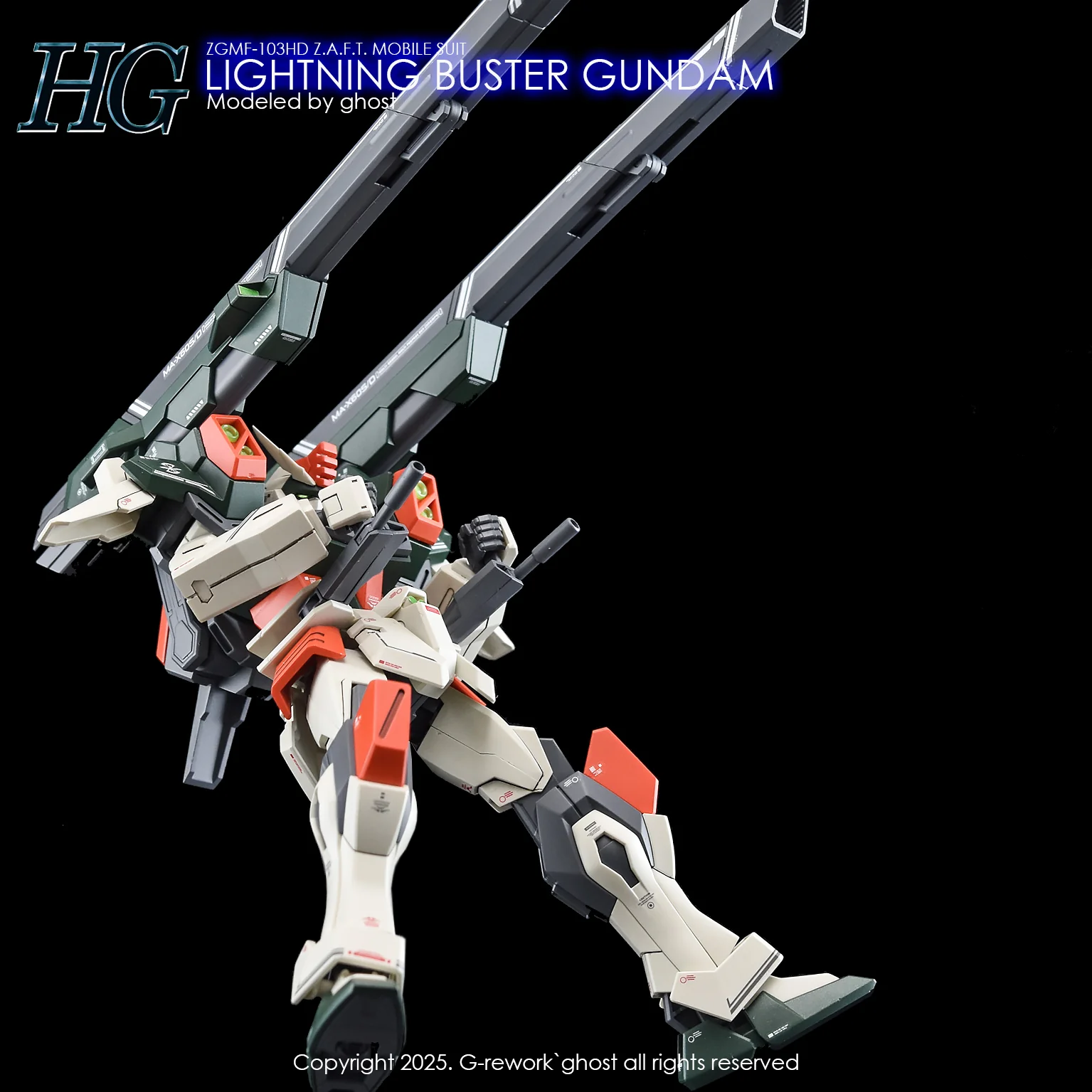 G-REWORK Decal H253 HGCE Lightning Buster Gundam - Image 11