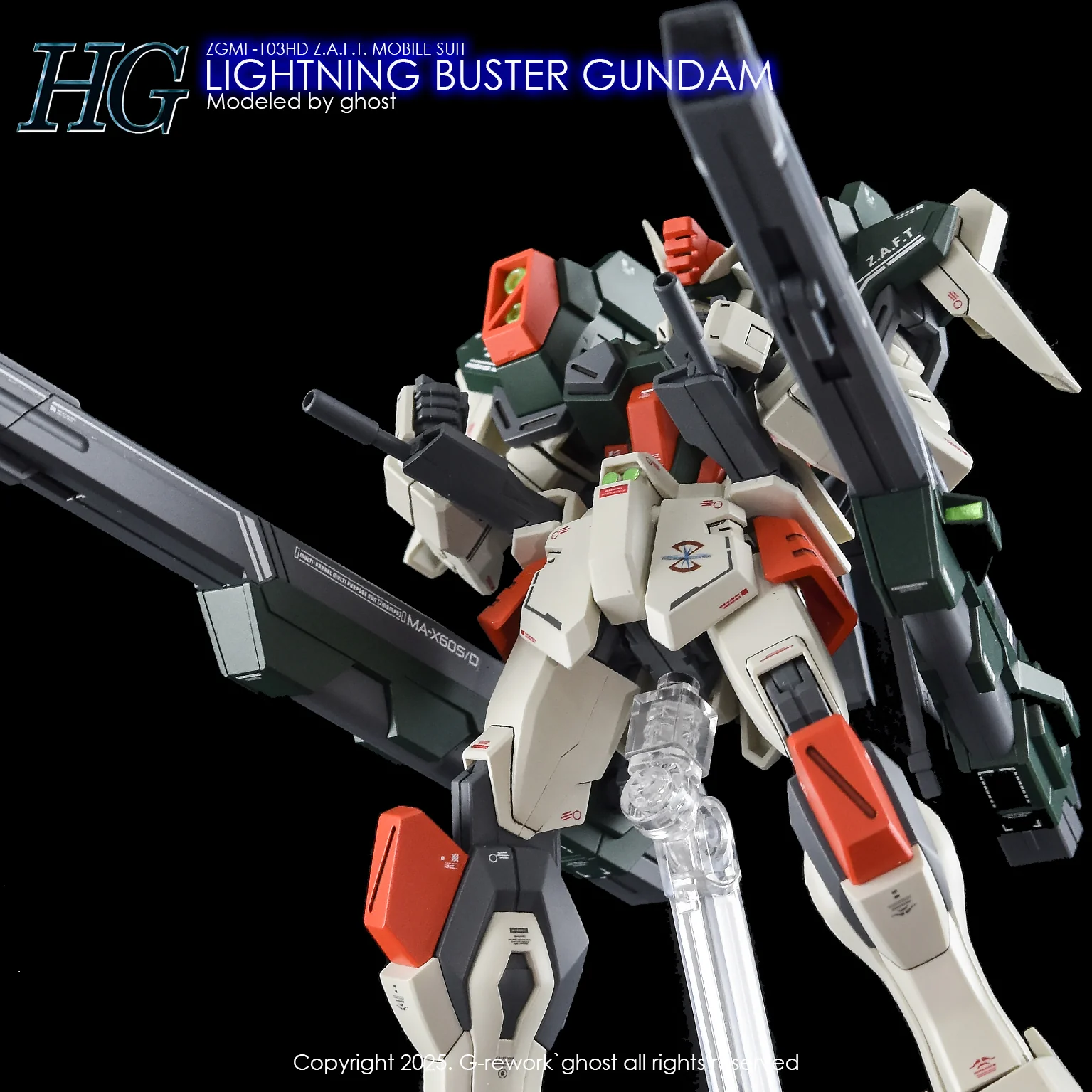 G-REWORK Decal H253 HGCE Lightning Buster Gundam - Image 12