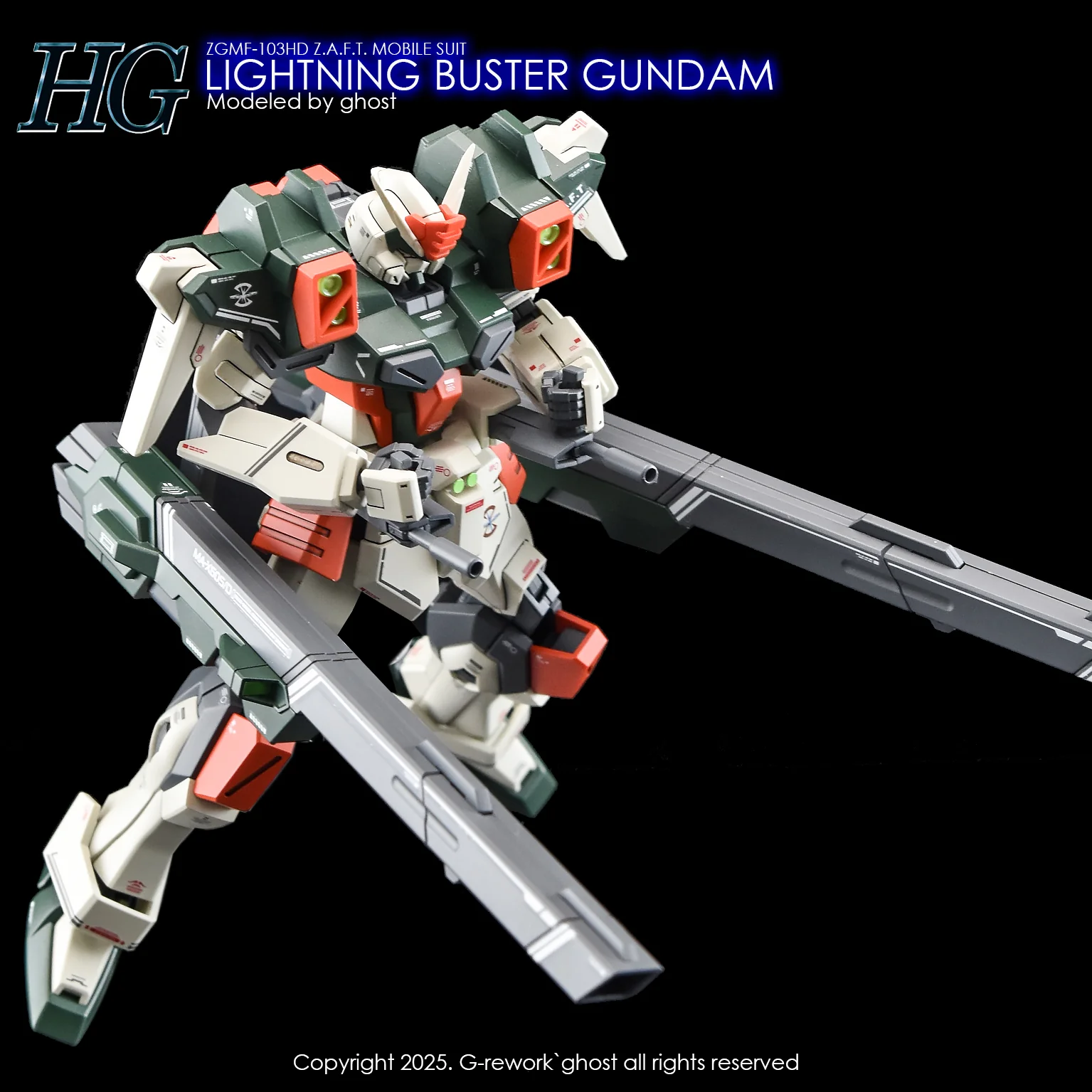 G-REWORK Decal H253 HGCE Lightning Buster Gundam - Image 13