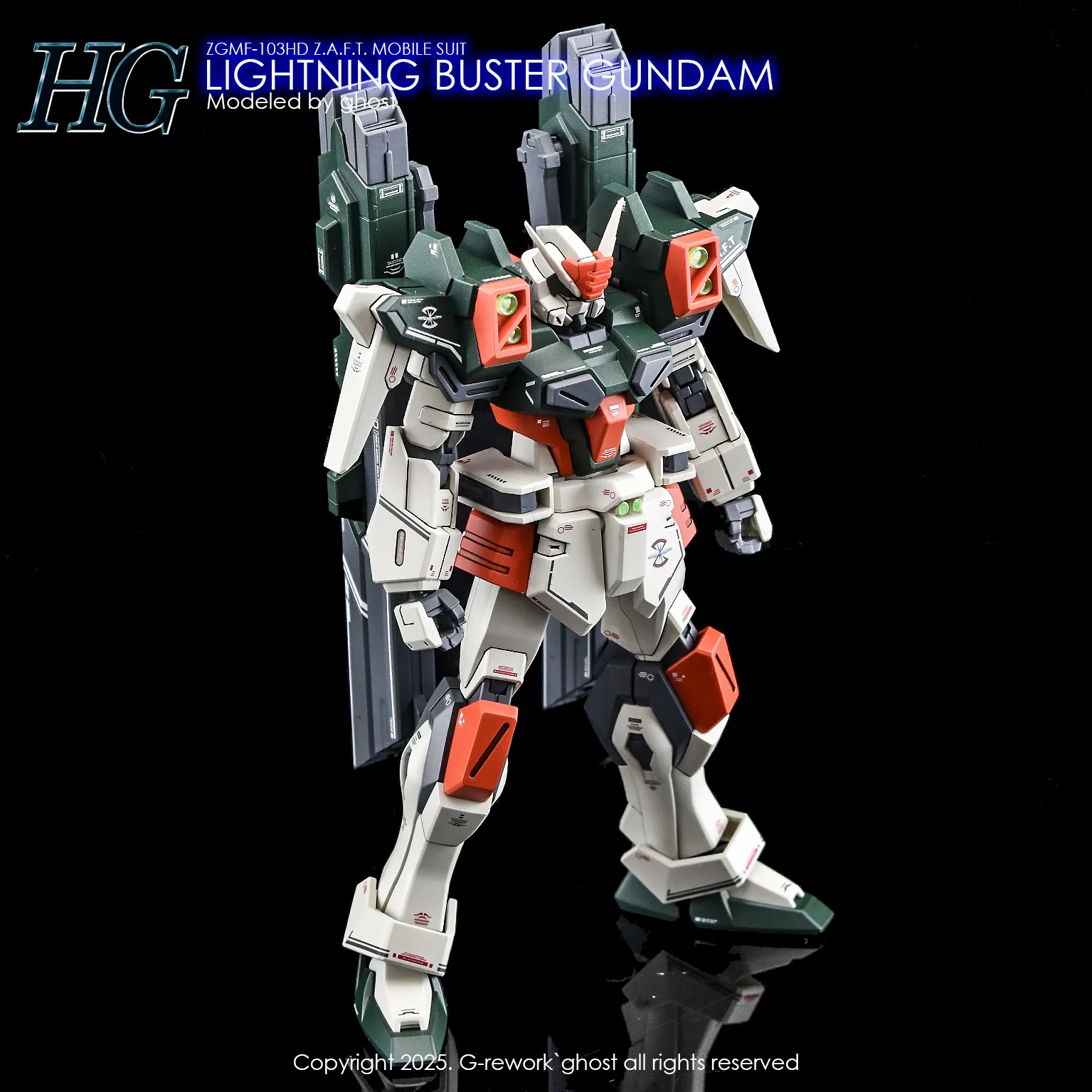 G-REWORK Decal H253 HGCE Lightning Buster Gundam - Image 4