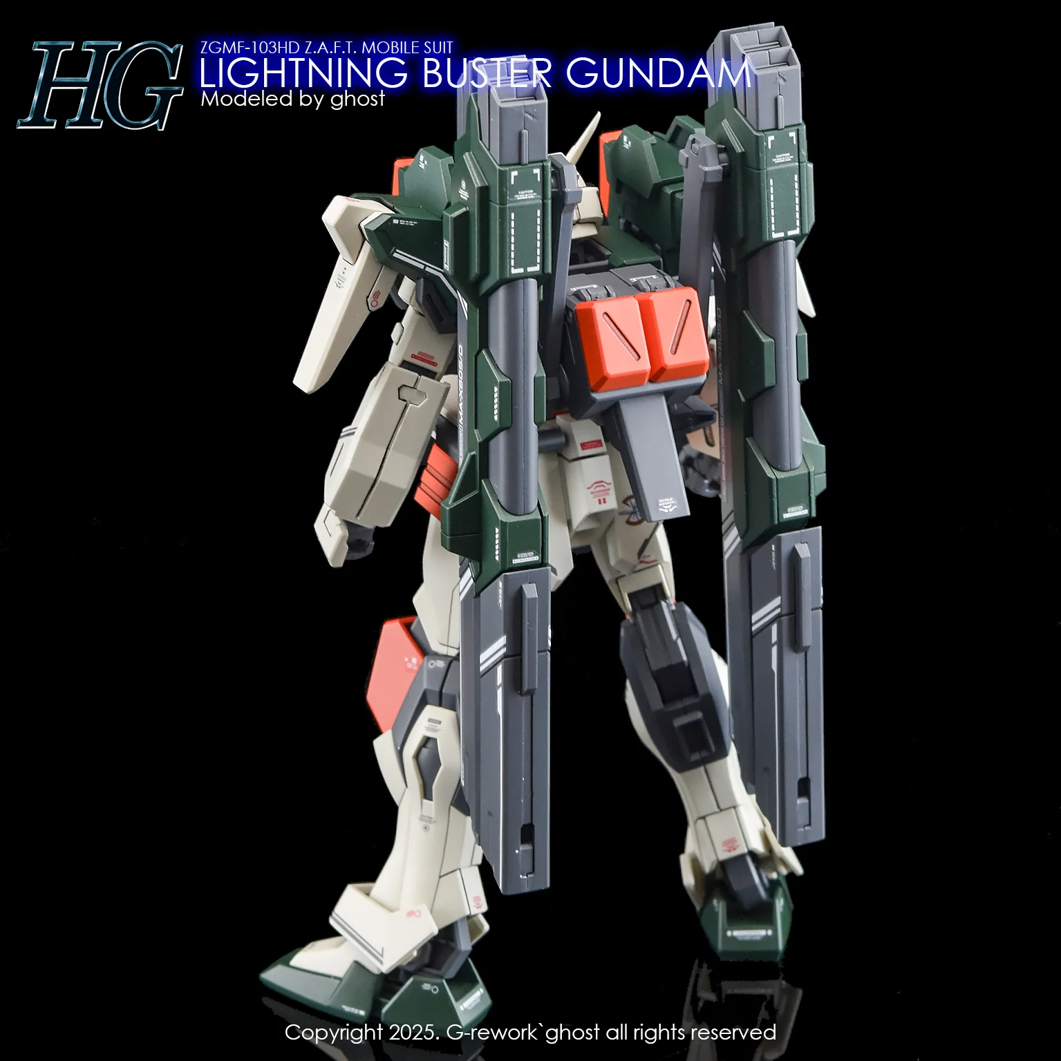 G-REWORK Decal H253 HGCE Lightning Buster Gundam - Image 5