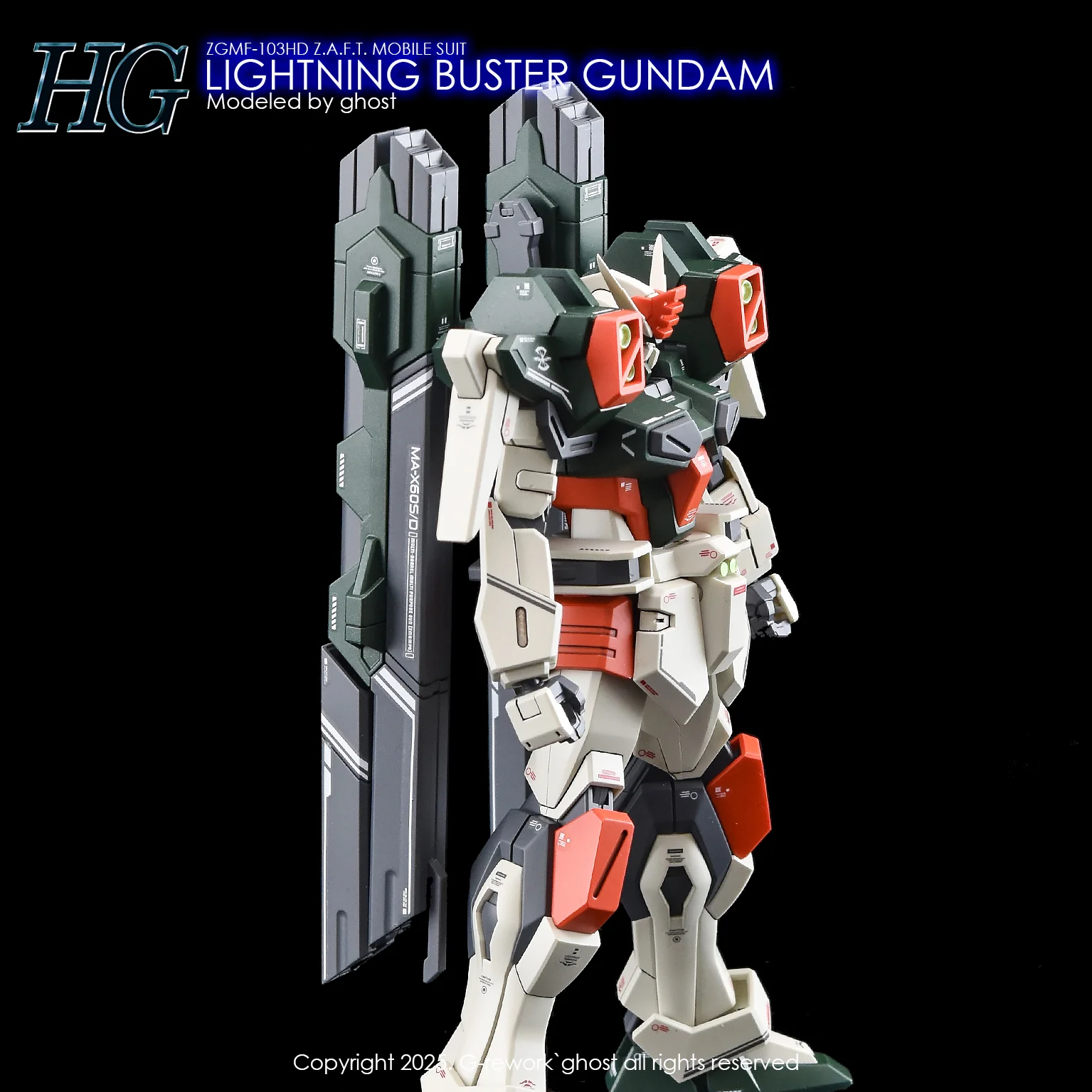 G-REWORK Decal H253 HGCE Lightning Buster Gundam - Image 7