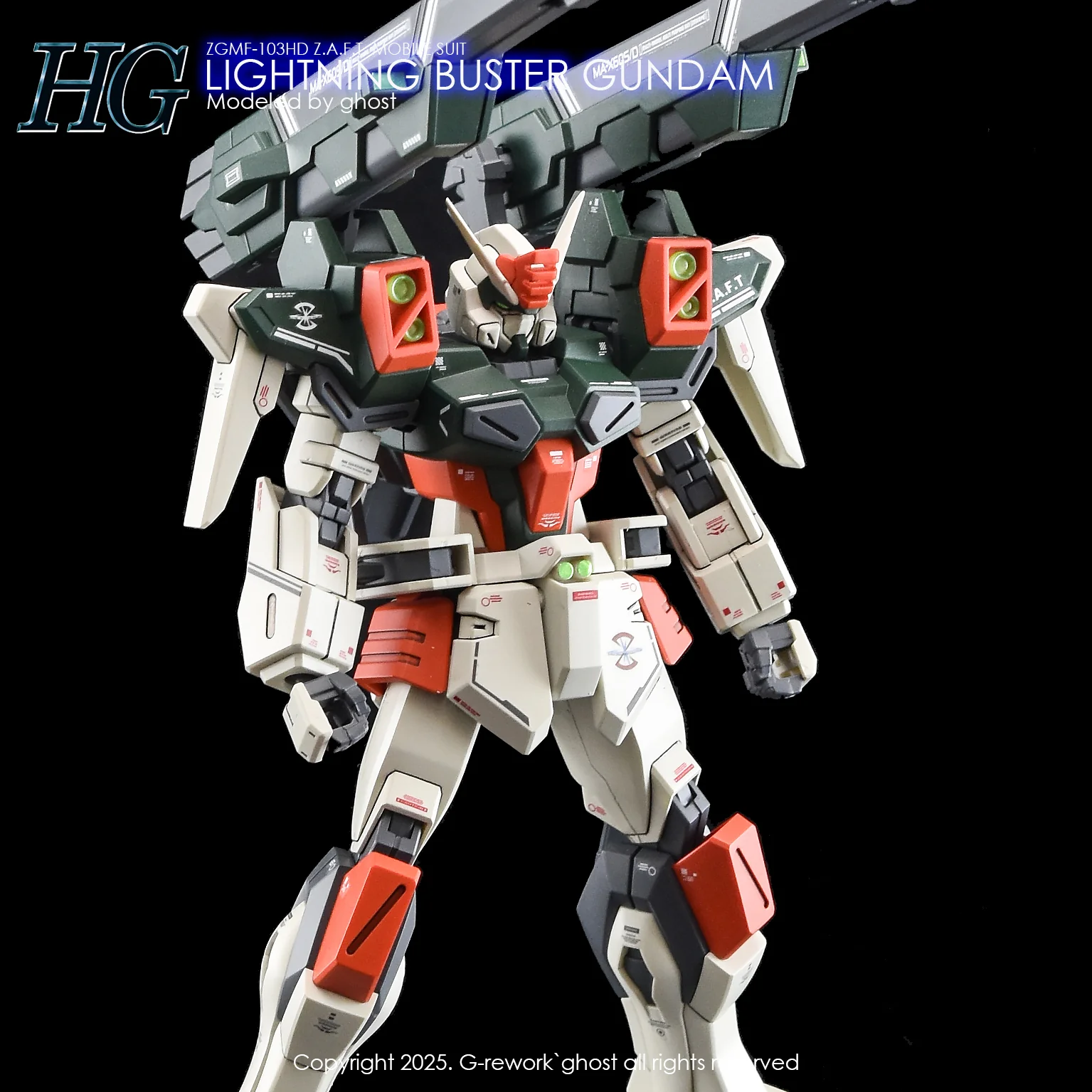 G-REWORK Decal H253 HGCE Lightning Buster Gundam - Image 9