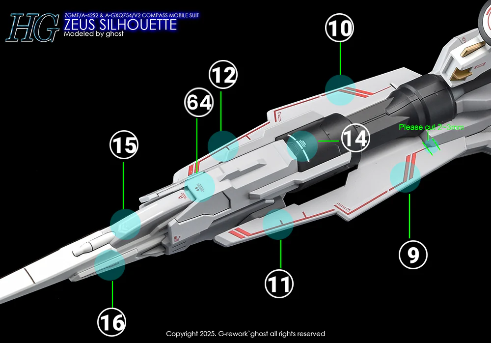 G-REWORK Decal H258 HGCE Zeus Silhouette - Image 21