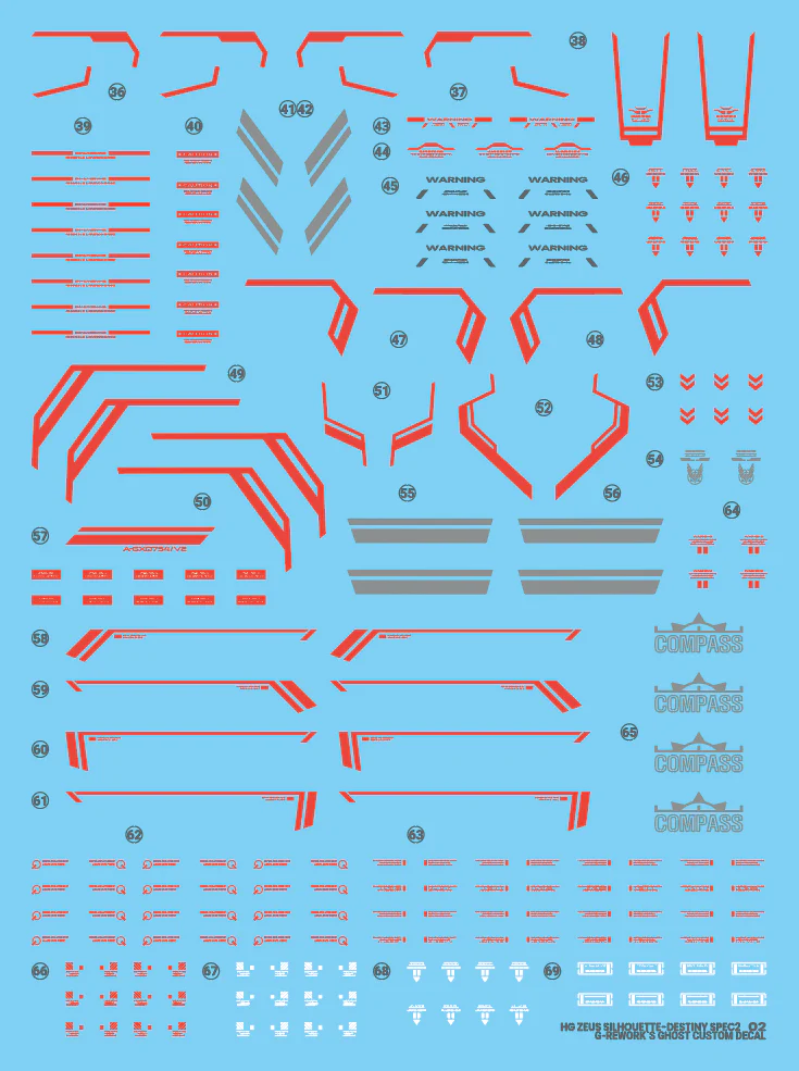 G-REWORK Decal H258 HGCE Zeus Silhouette - Image 30
