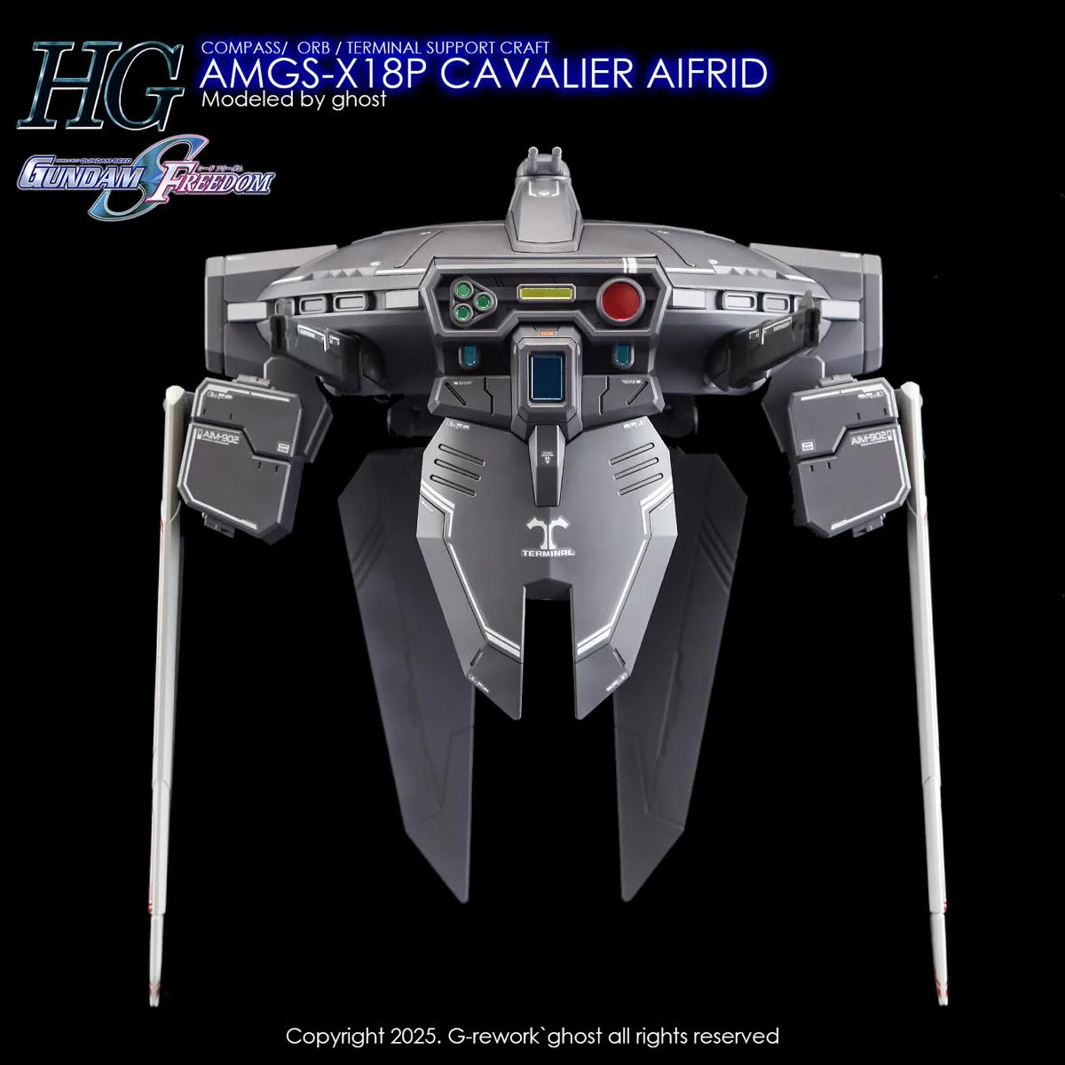 G-REWORK Decal H260-CA HG SEED Cavalier Aifrid - Image 3