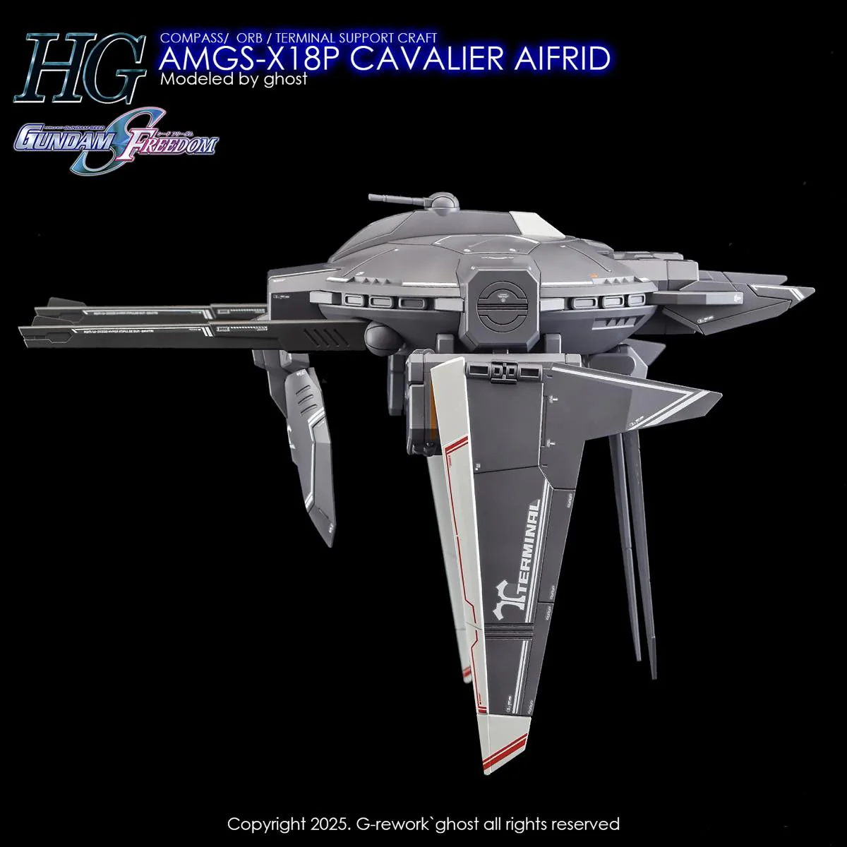 G-REWORK Decal H260-CA HG SEED Cavalier Aifrid - Image 5