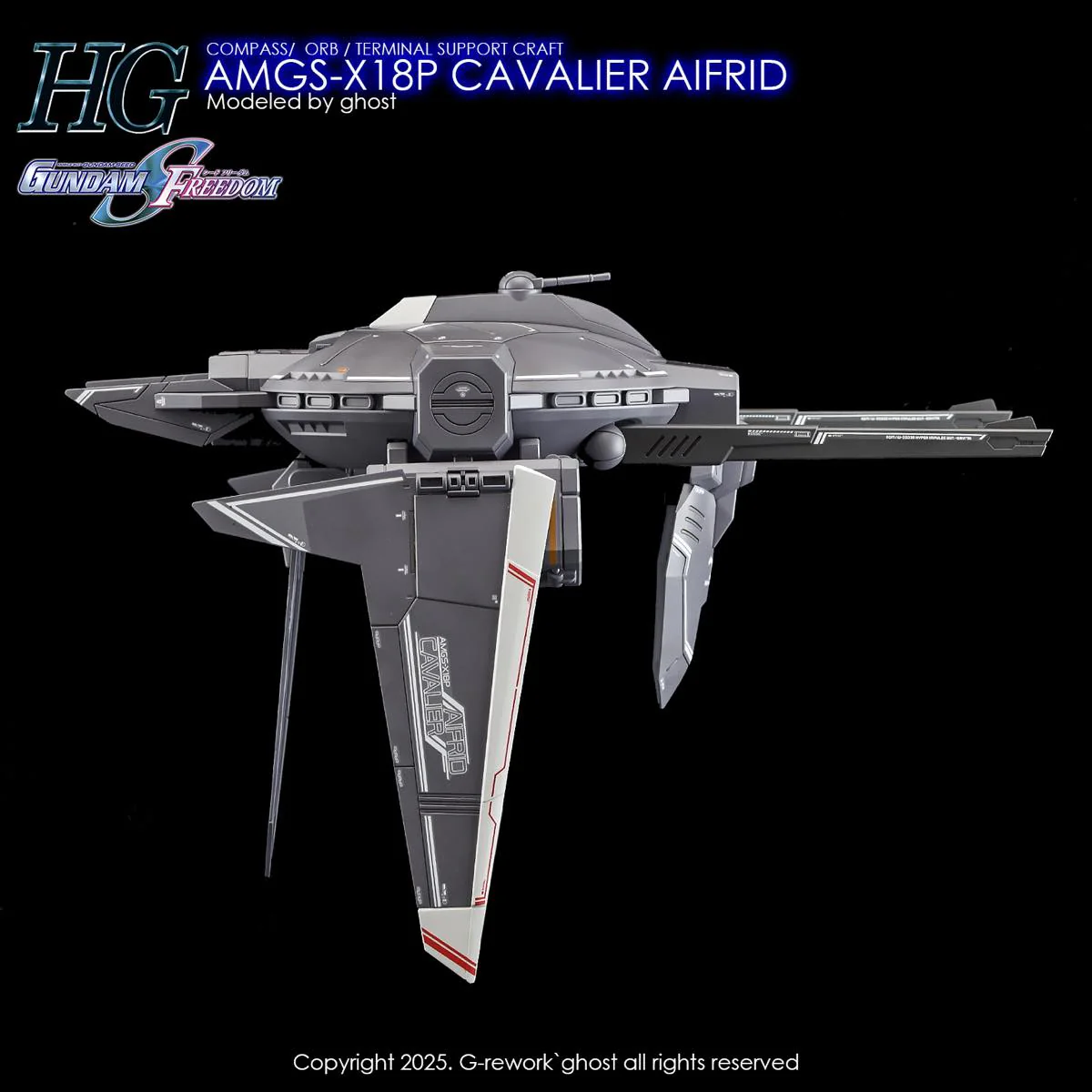 G-REWORK Decal H260-CA HG SEED Cavalier Aifrid - Image 7