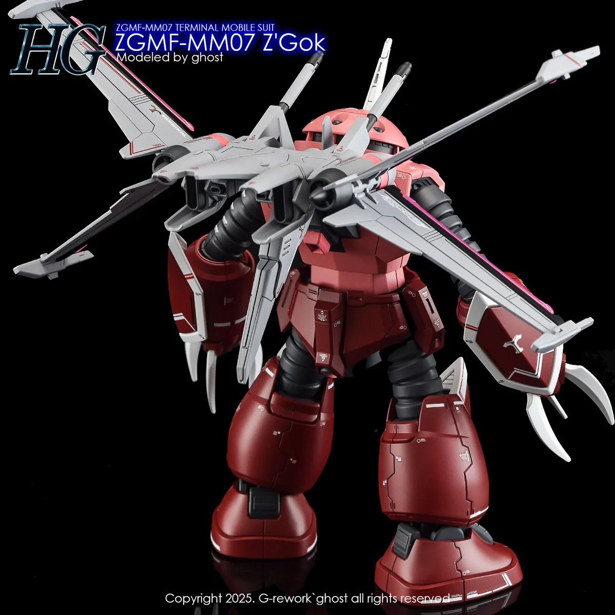 G-REWORK Decal H260 HG SEED Z'Gok (Seed Freedom Ver.) - Image 15