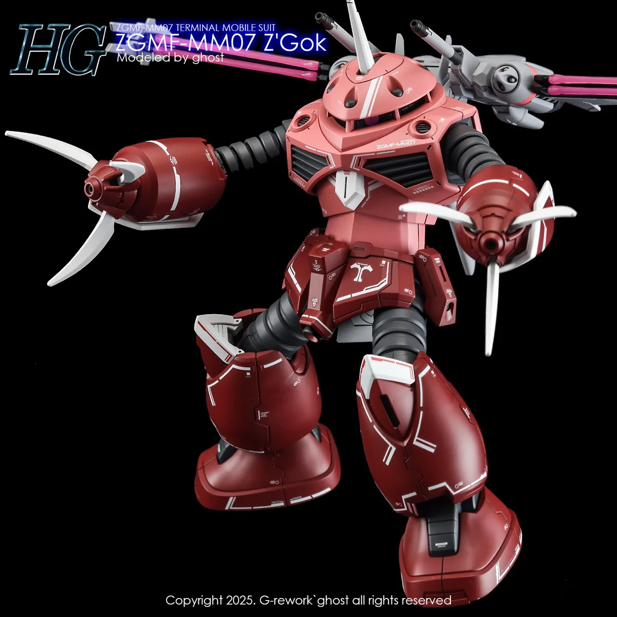 G-REWORK Decal H260 HG SEED Z'Gok (Seed Freedom Ver.) - Image 20