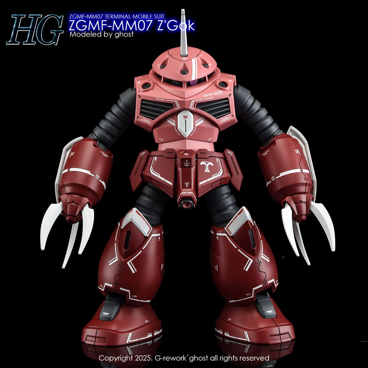 G-REWORK Decal H260 HG SEED Z'Gok (Seed Freedom Ver.) - Image 3