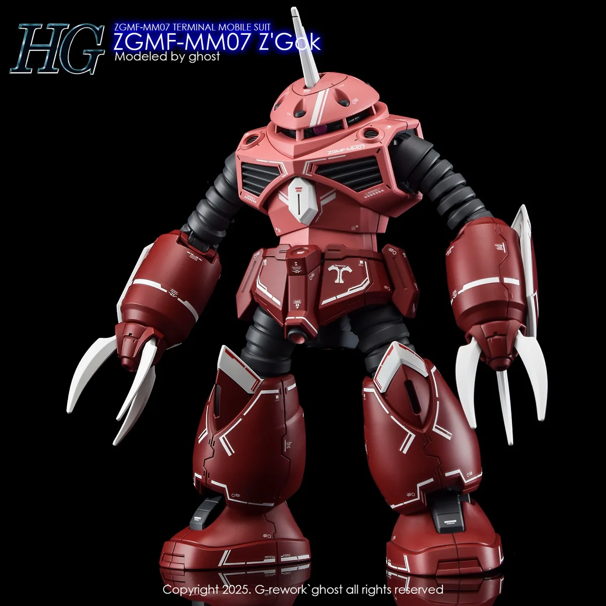 G-REWORK Decal H260 HG SEED Z'Gok (Seed Freedom Ver.) - Image 4