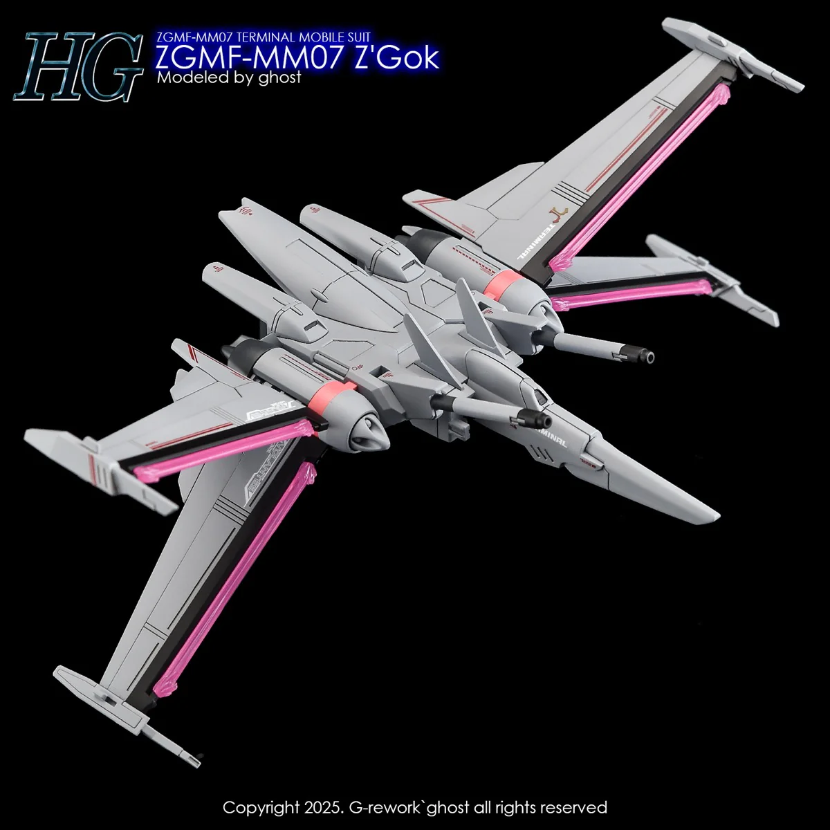 G-REWORK Decal H260 HG SEED Z'Gok (Seed Freedom Ver.) - Image 8