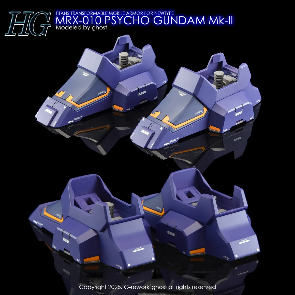 G-REWORK Decal H261 HGUC Psycho Gundam Mk-II - Image 16