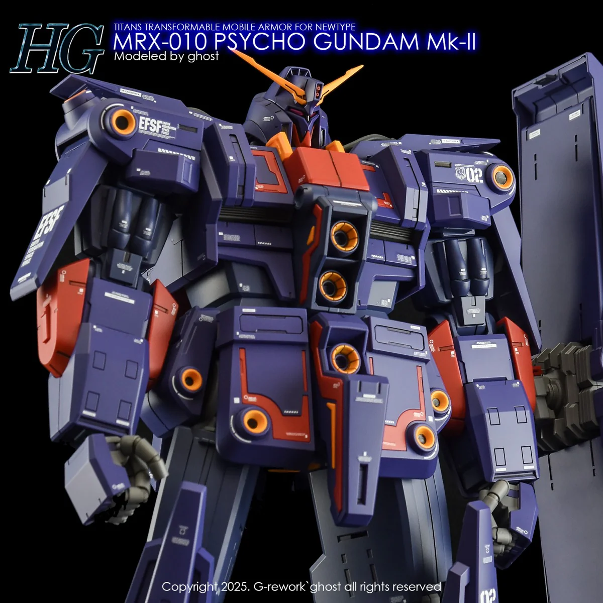 G-REWORK Decal H261 HGUC Psycho Gundam Mk-II - Image 22