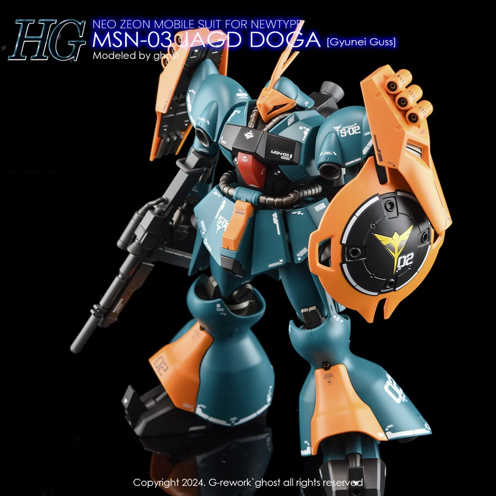 G-REWORK Decal H83 HGUC Jagd Doga (Gyunei Guss) - Image 3