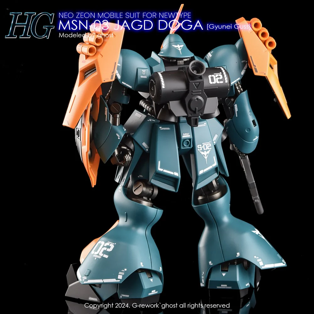 G-REWORK Decal H83 HGUC Jagd Doga (Gyunei Guss) - Image 4