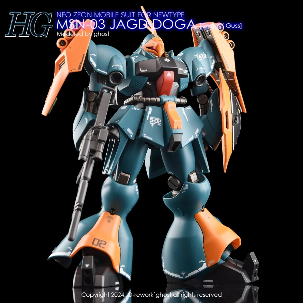 G-REWORK Decal H83 HGUC Jagd Doga (Gyunei Guss) - Image 5