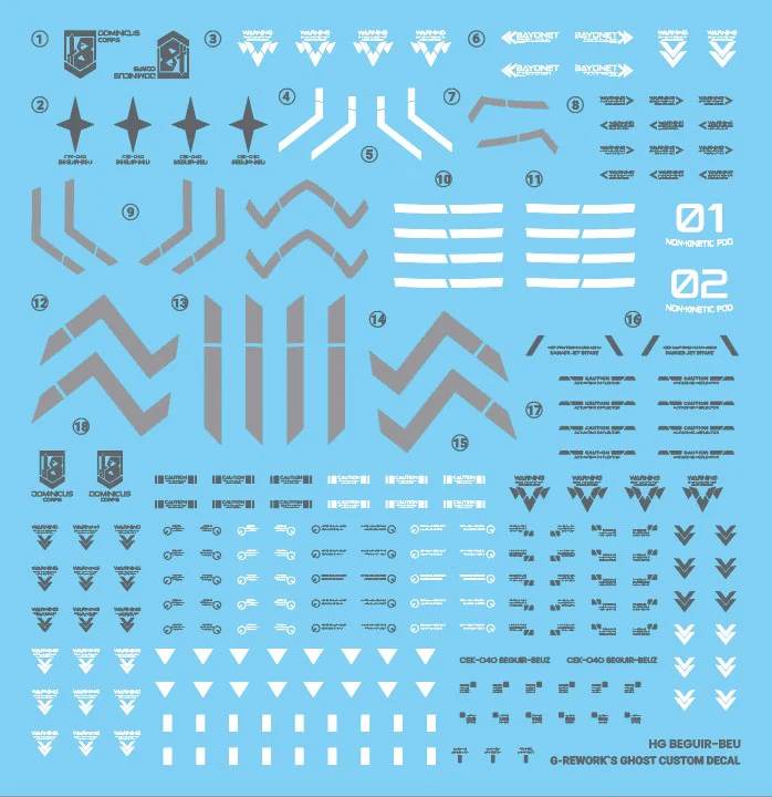 G-REWORK Decal H-WM02 HG Beguir-Beu - Image 13