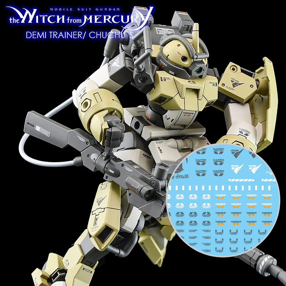 G-REWORK Decal H-WM09 HG ChuChu's Demi Trainer