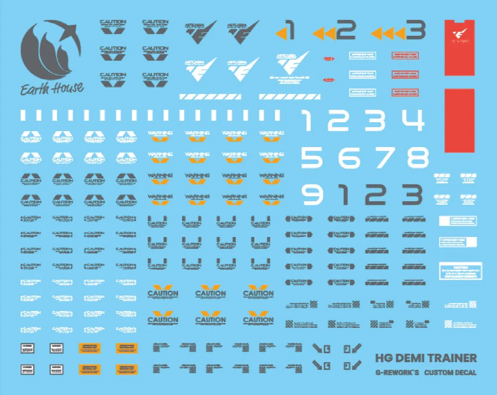 G-REWORK Decal H-WM09 HG ChuChu's Demi Trainer - Image 2