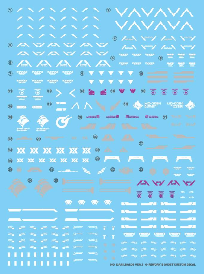 G-REWORK Decal H-WM08 HG Darilbalde (Ver 2.0) - Image 16
