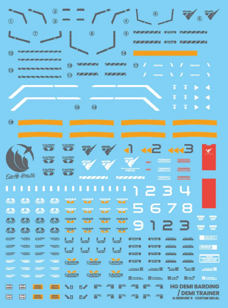G-REWORK Decal H-WM23 HG Demi Barding - Image 11
