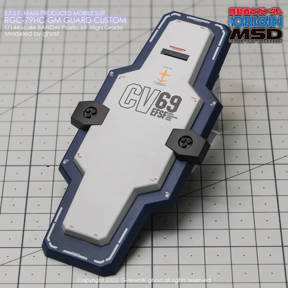 G-REWORK Decal HO-22 HG GM Guard Custom (Gundam The Origin) - Image 8
