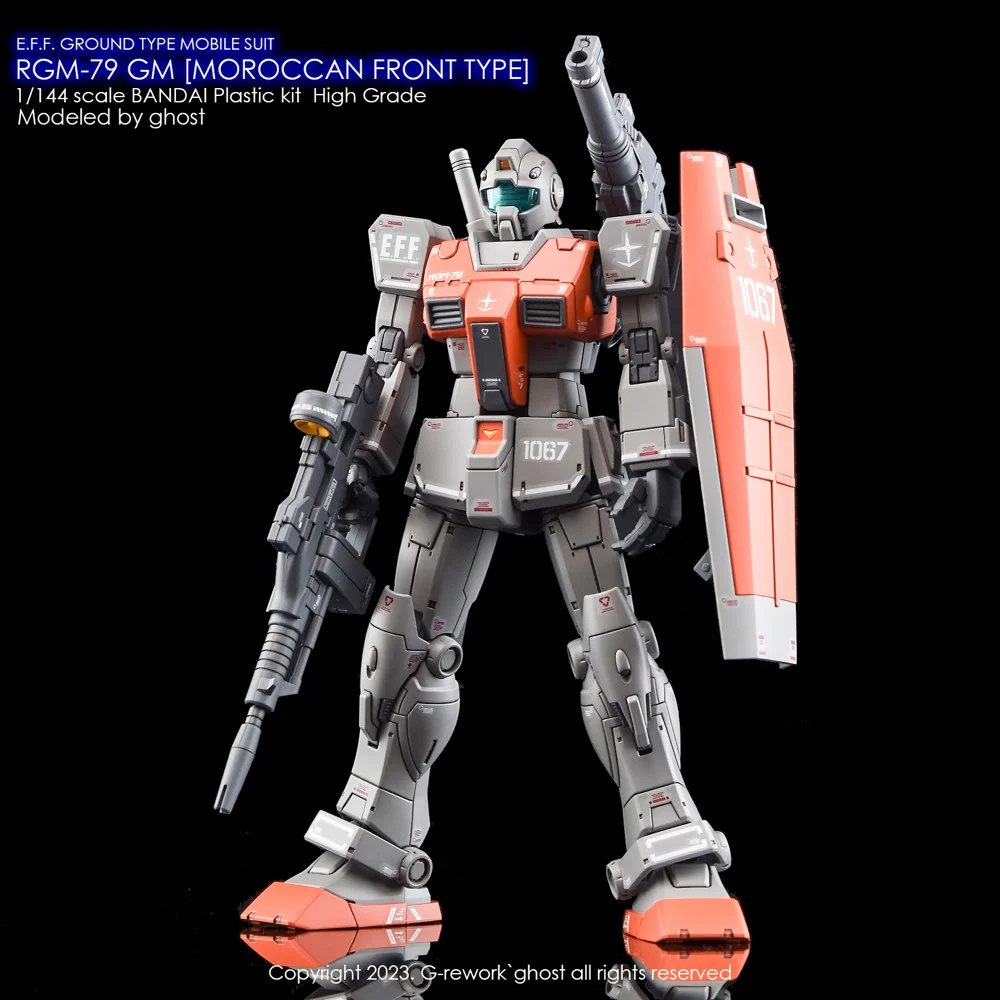 G-REWORK Decal HL-GMFT HG GM Moroccan Front Type - Image 4