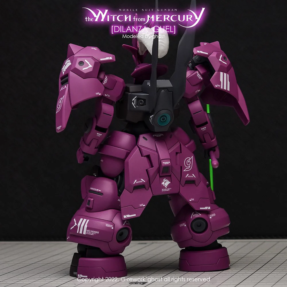G-REWORK Decal H-WM04 HG Guel's Dilanza - Image 10