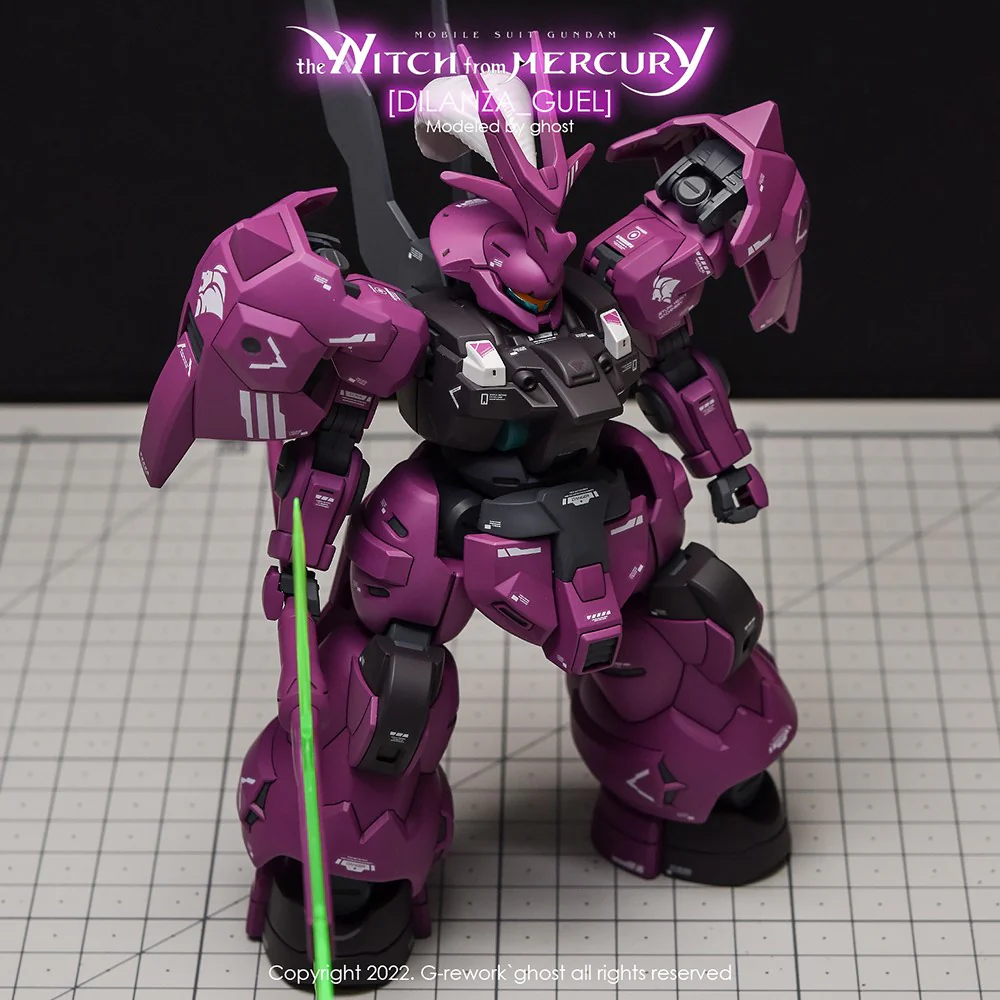 G-REWORK Decal H-WM04 HG Guel's Dilanza - Image 8
