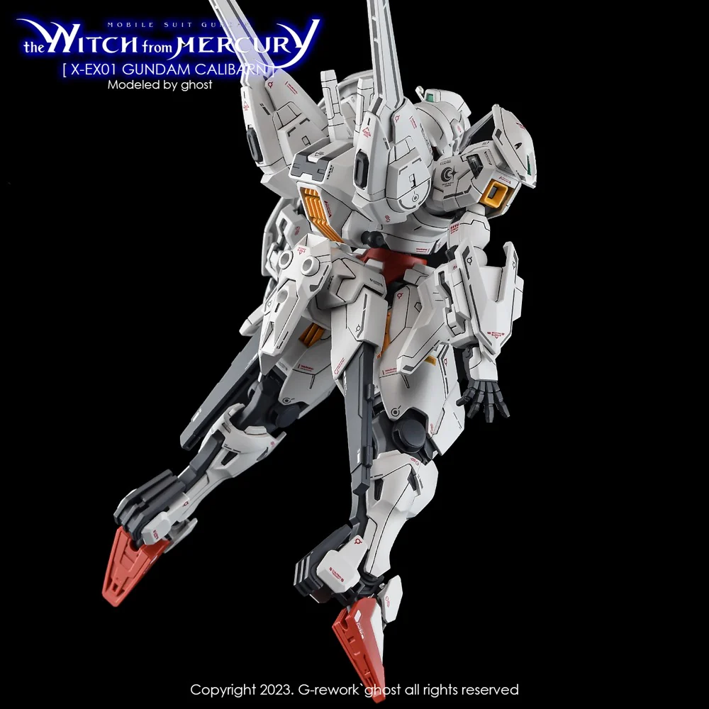 G-REWORK Decal H-WM26 HG Gundam Calibarn - Image 15