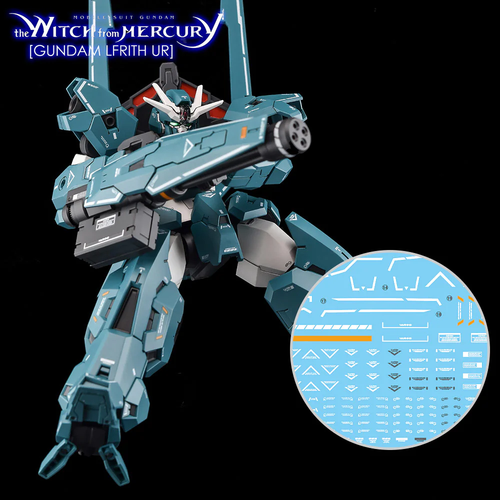 G-REWORK Decal H-WM17 HG Gundam Lfrith UR