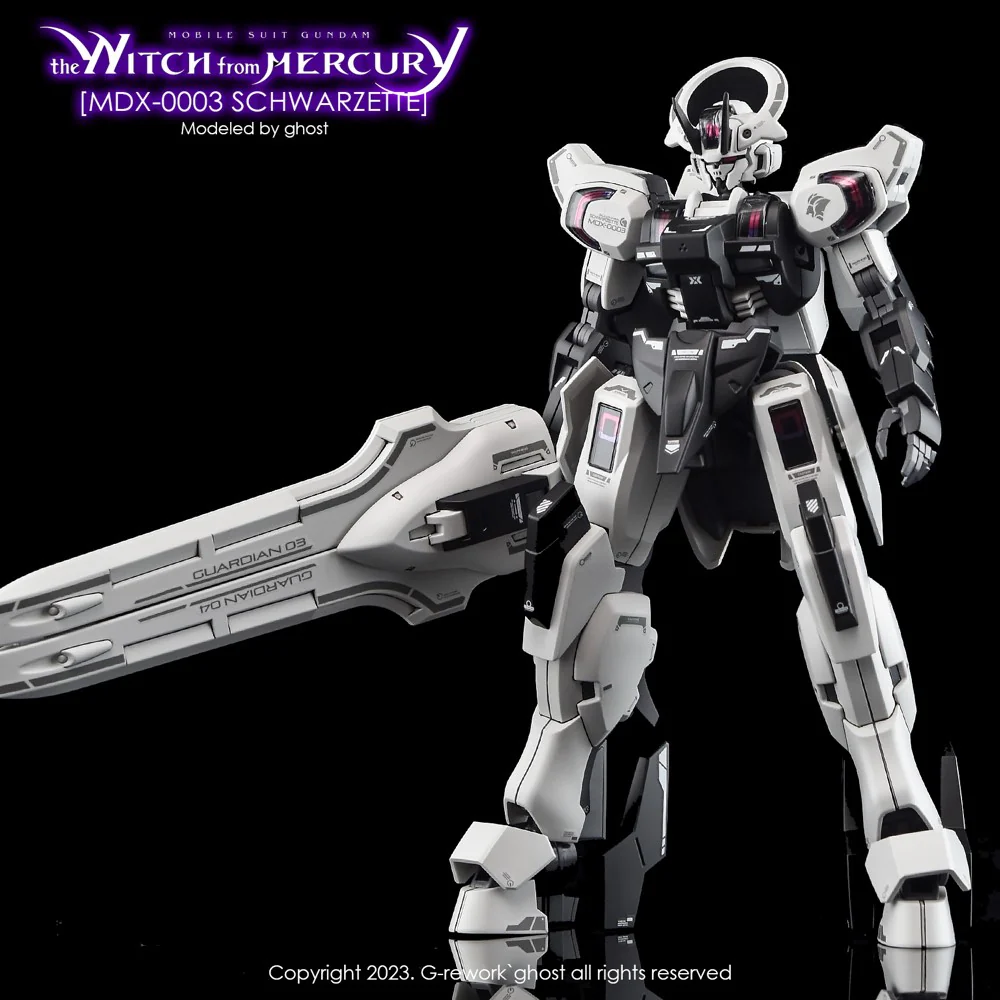 G-REWORK Decal H-WM25 HG Gundam Schwarzette - Image 3