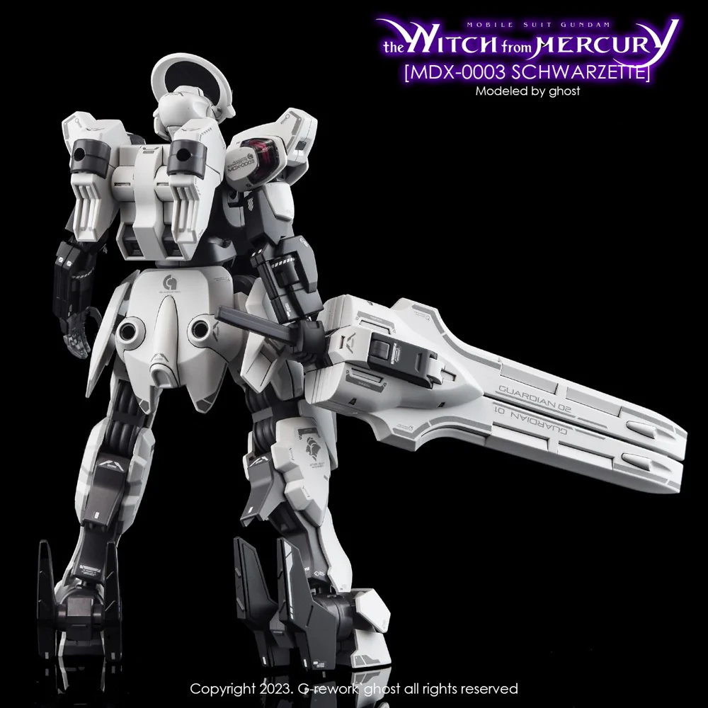 G-REWORK Decal H-WM25 HG Gundam Schwarzette - Image 4