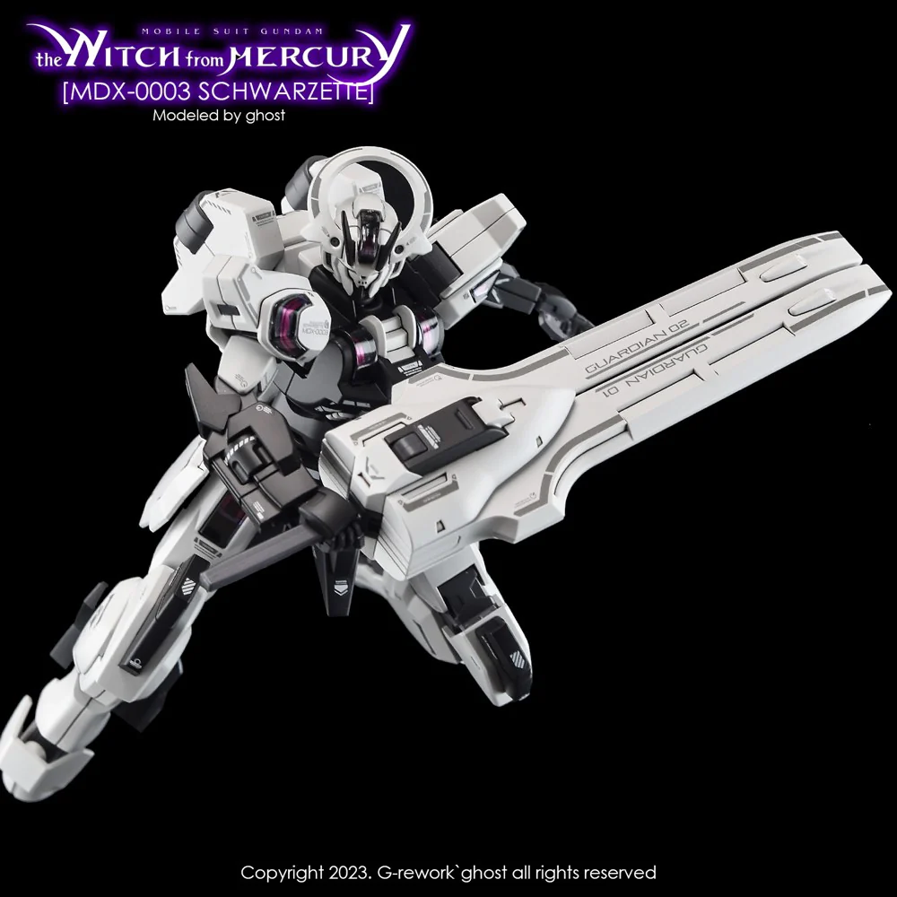 G-REWORK Decal H-WM25 HG Gundam Schwarzette - Image 6