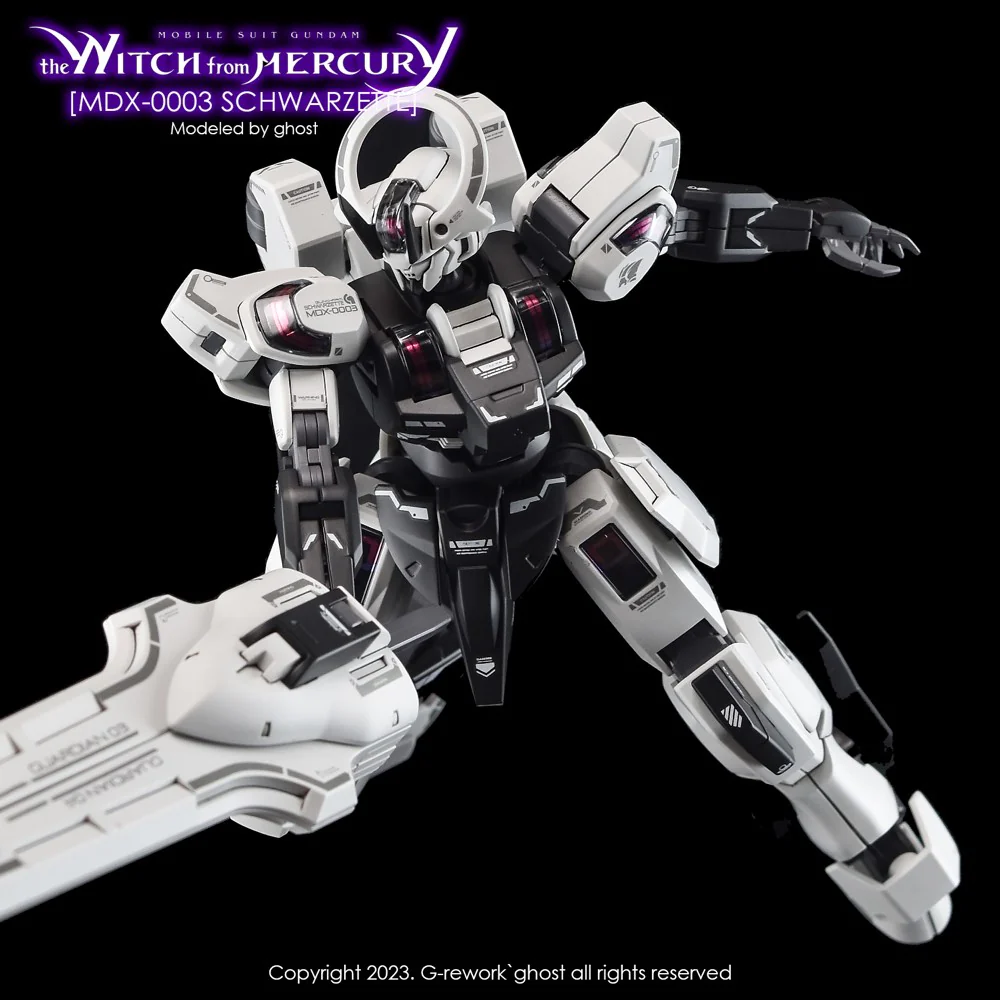 G-REWORK Decal H-WM25 HG Gundam Schwarzette - Image 8