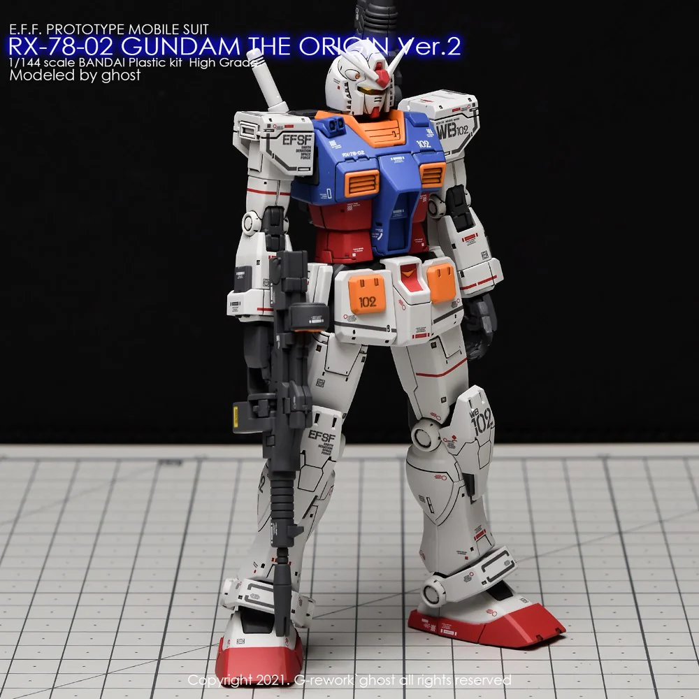 G-REWORK Decal HO26 HG Gundam The Origin (Ver 2.0) - Image 4