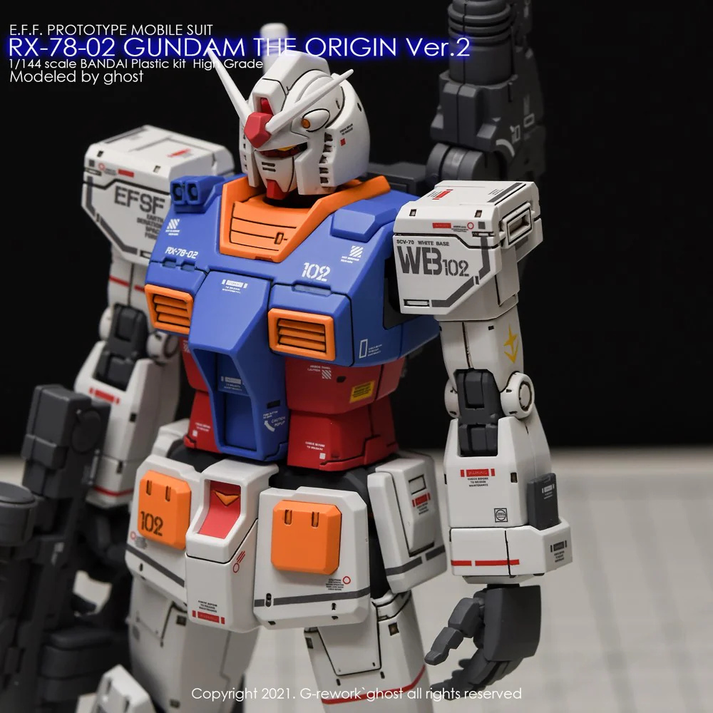 G-REWORK Decal HO26 HG Gundam The Origin (Ver 2.0) - Image 7